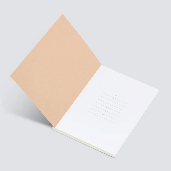 Objects Layflat Notebook | Lined Pages