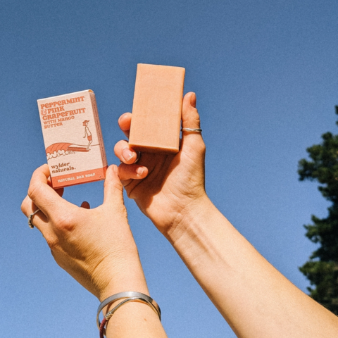 Peppermint, Pink Grapefruit and Mango Butter Soap Bar