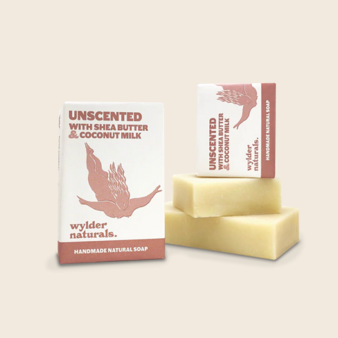 Unscented Coconut Milk and Shea Butter Soap Bar