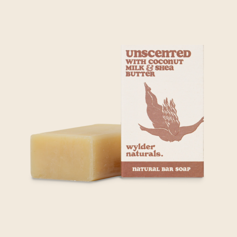 Unscented Coconut Milk and Shea Butter Soap Bar