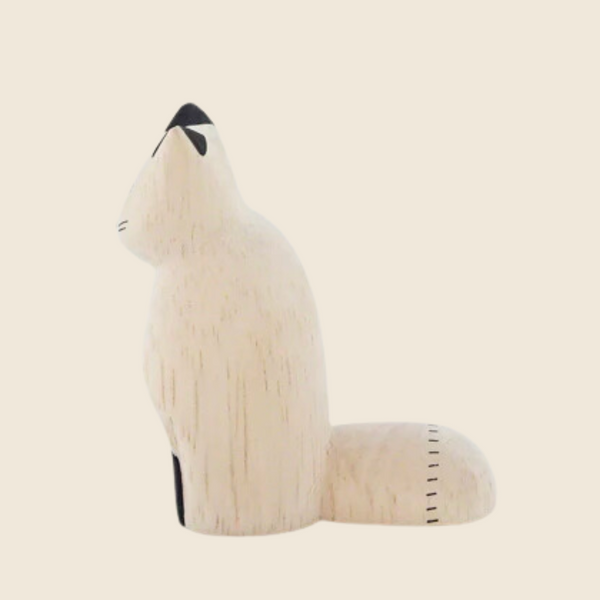 Wooden Fox Ornament by T-lab