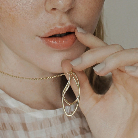 Emery Necklace in Gold