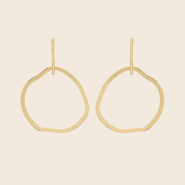 Alber Earrings | Gold