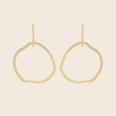 Alber Earrings | Gold