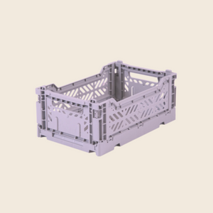 Mini Folding Crate | Orchid