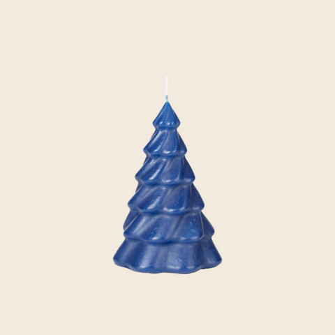 Christmas Tree Candle | Cobalt Blue | 2 Sizes
