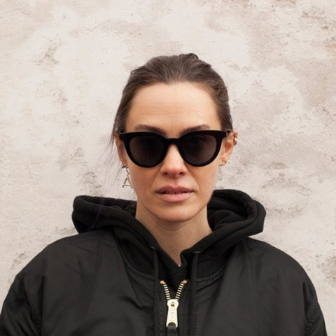 Langholmen Recycled Plastic Sunglasses | Black