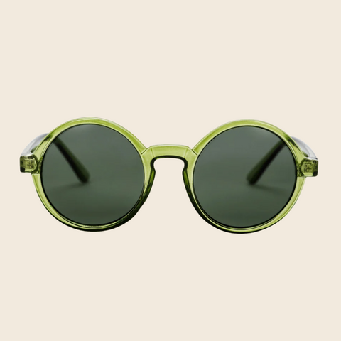 Sam Polarised Recycled Plastic Sunglasses | Green