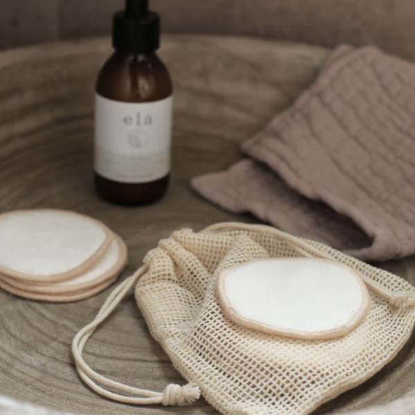Reusable Cotton and Bamboo Skincare Pads | 10 Pack