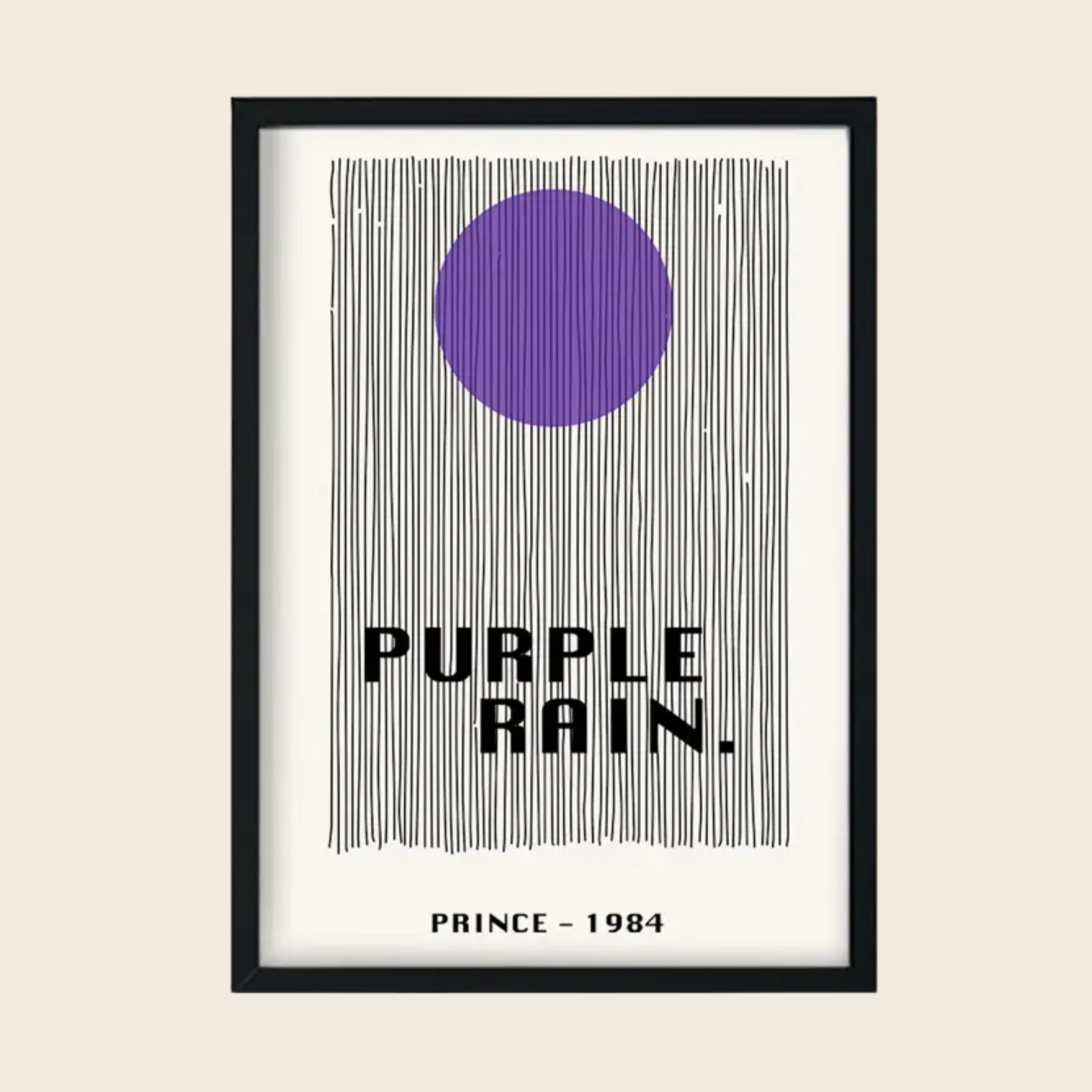 Fan Club Print Purple Rain