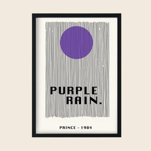Fan Club Print Purple Rain