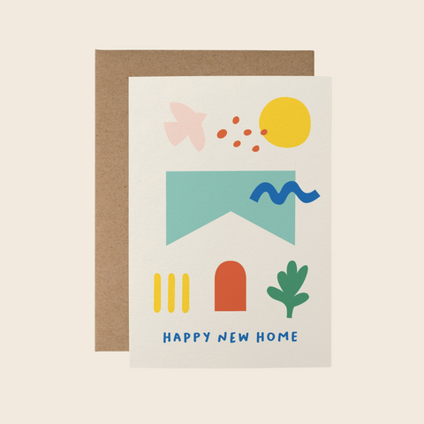 Graphic Factory New Home Doodle Card