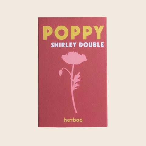 Poppy Seed Packet | Shirley Double Variety