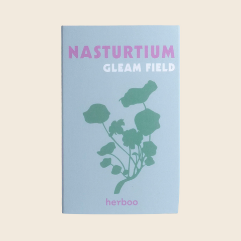 Nasturtium Seed Packet | Gleam Field Variety