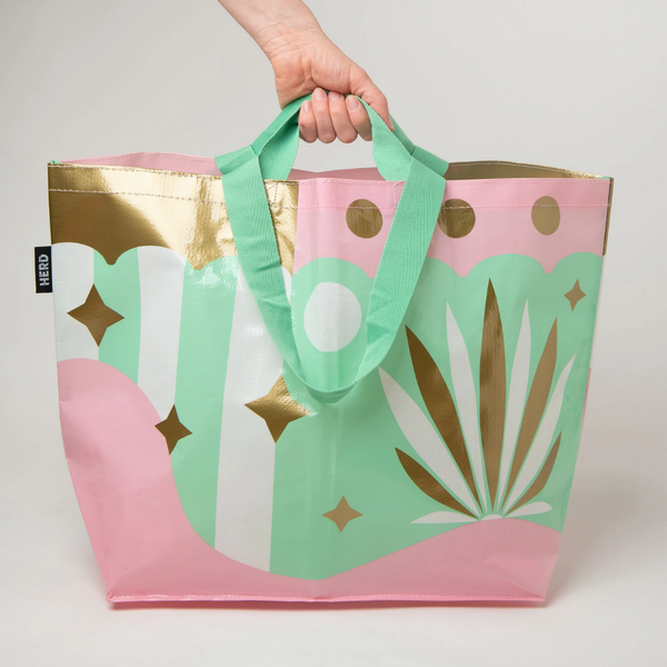 Herd London Recycled Plastic Candy Mex Tote Bag