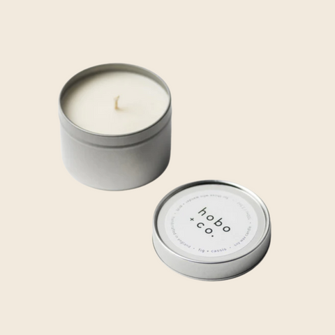 Fig and Cassis Mini Tin Candle