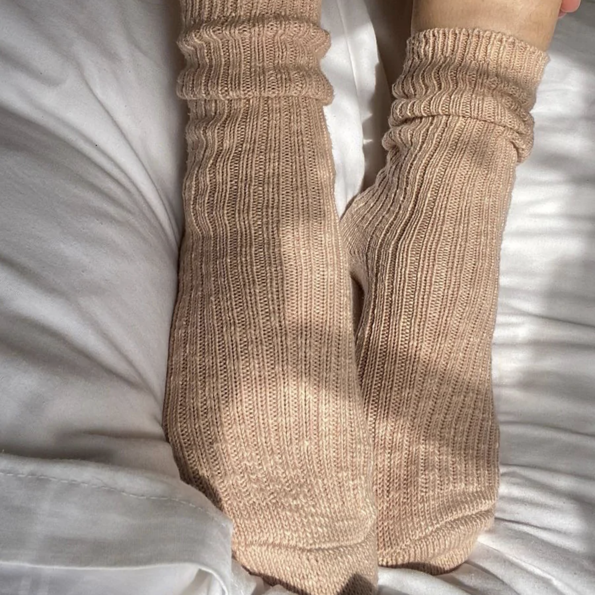 Le Bon Shoppe Cottage Socks in Peachy Keen