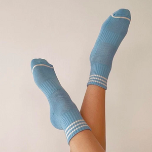 Le bon Shoppe Girlfriend Socks | Parisian Blue