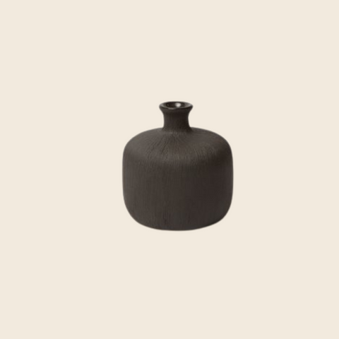 Lindform Mini Ceramic Bottle | Black