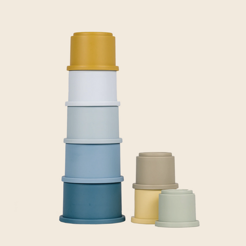 Stacking Cups | Blue Tones