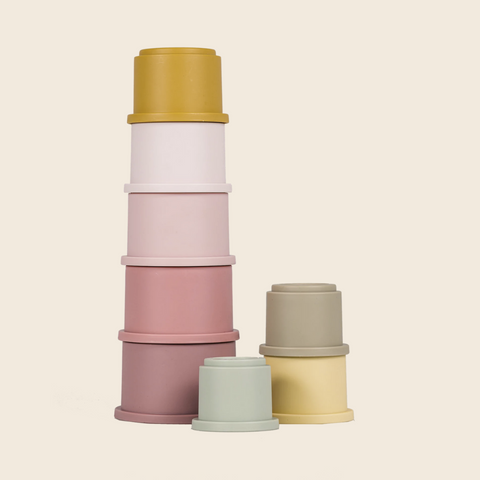 Stacking Cups | Pink Tones