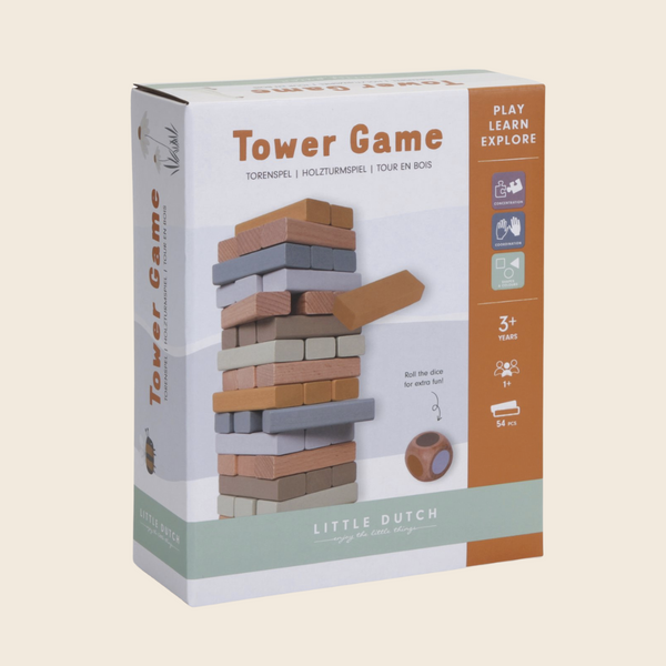 Little Dutch Wooden Tower Game