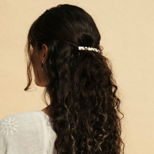 Jela Barrette Hair Clip | Coco Cream