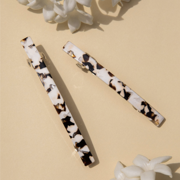 Jela Barrette Hair Clip | Coco Cream