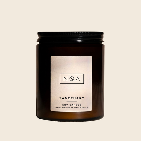 Sanctuary Candle | Cotton, Violet, Cyclamen and Musk
