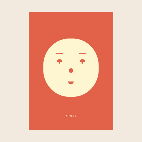 Paper Collective Cheeky Feeling Print 