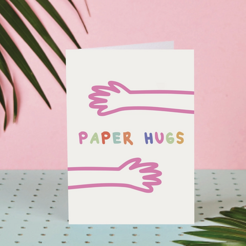 Rumble Cards Paper Hugs Card