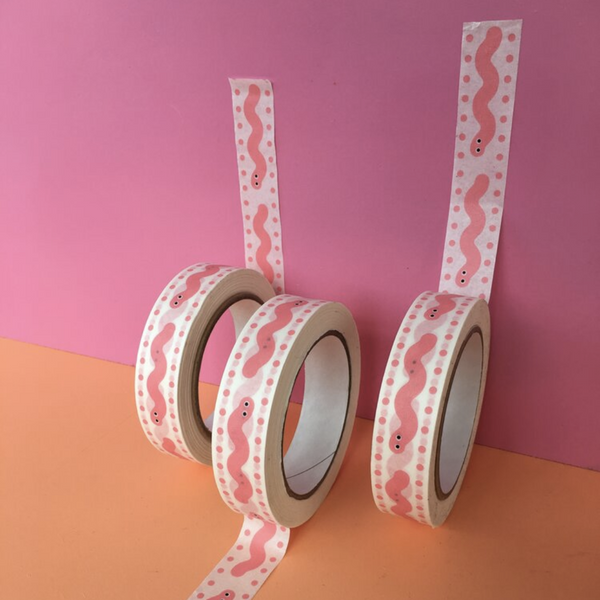 Suzie Winsor Tape Worm Washi Tape Roll