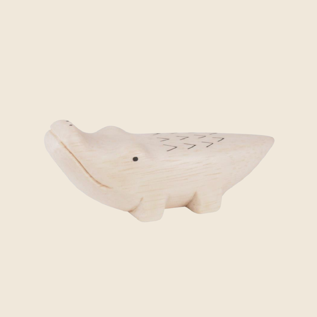 T-Lab Wooden Crocodile